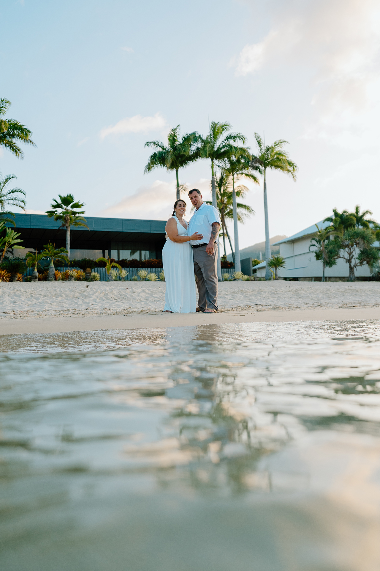 Airlie Beach Beachside Elopement